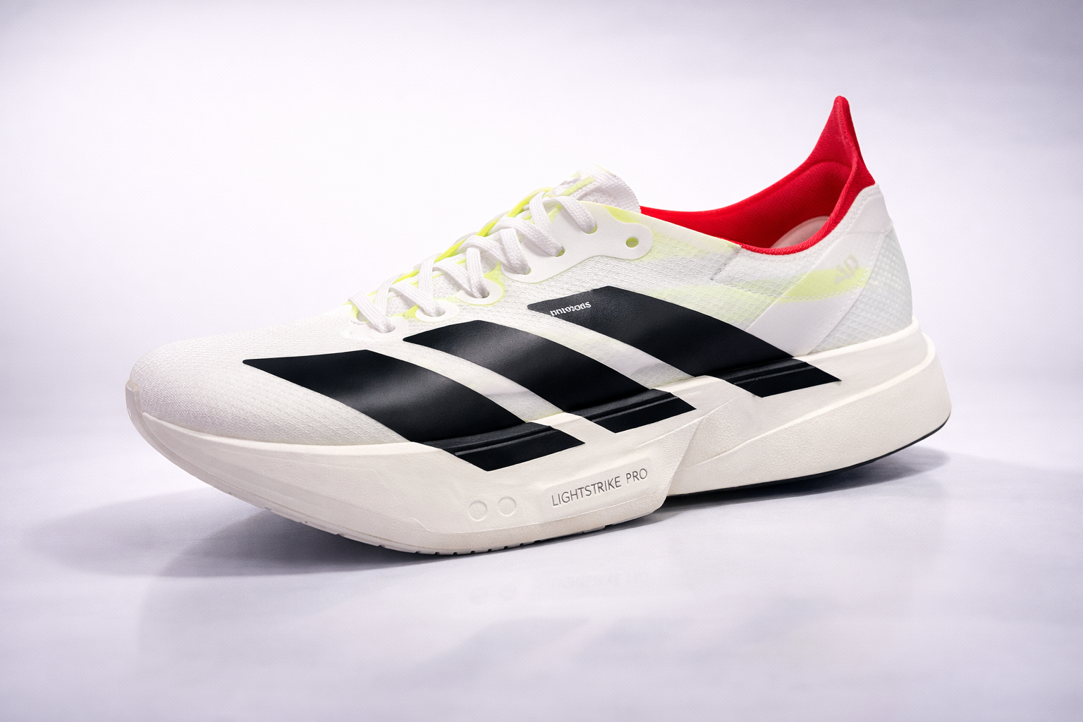 Adidas Lightstrike Pro Performance Running Shoes AD-0 – White/Black - Image 3